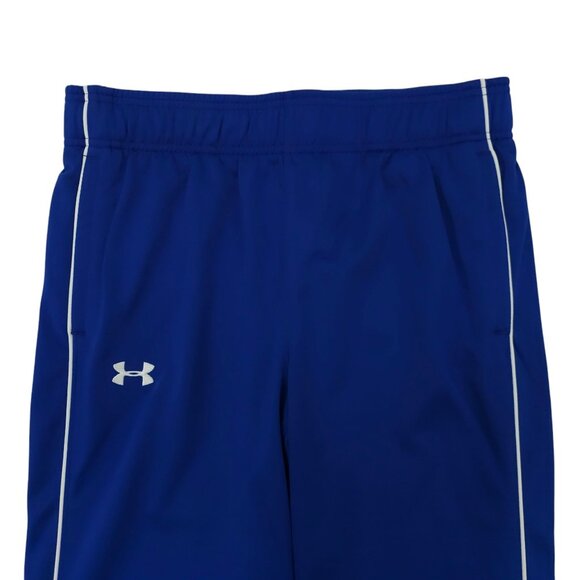 Under Armour Track Warm Up Pant Womens M Royal Blue Elastic Waist Drawstring - Picture 9 of 15